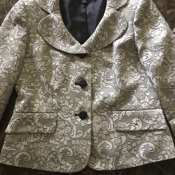 Evan Picone women’s jacquard blazer - Picture 6 of 8